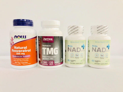 RealNAD+ Cardiovascular Health, Energy & Focus Package - 60 Day Supply